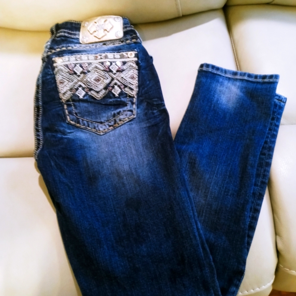 Miss Me Skinny Cut Jeans Size 29 - Good Condition